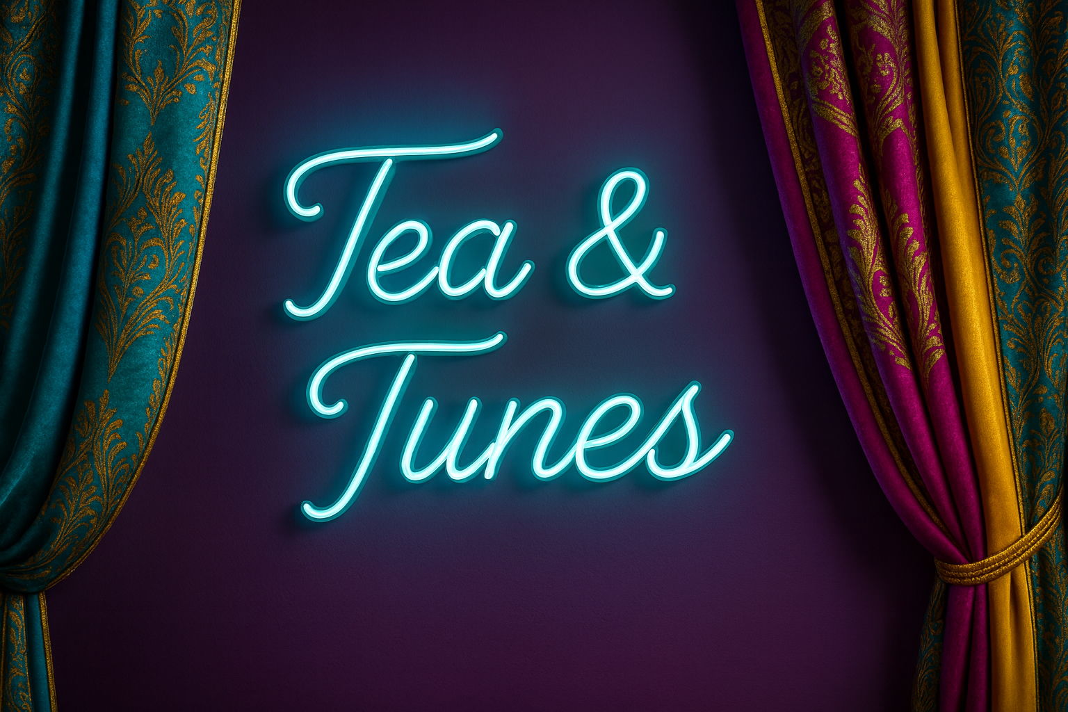 Tea&TunesNeon